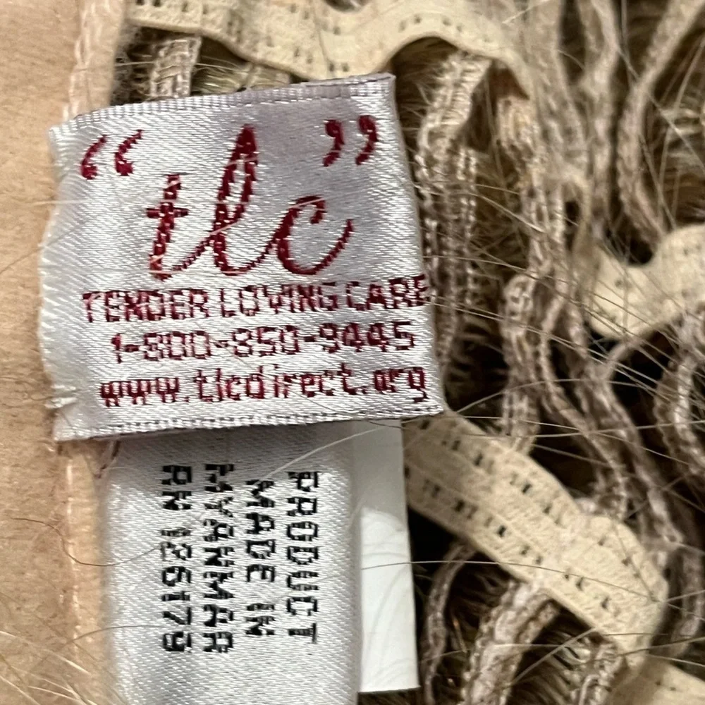 TLC Collection Blonde Wig Synthetic Blend Full Cap